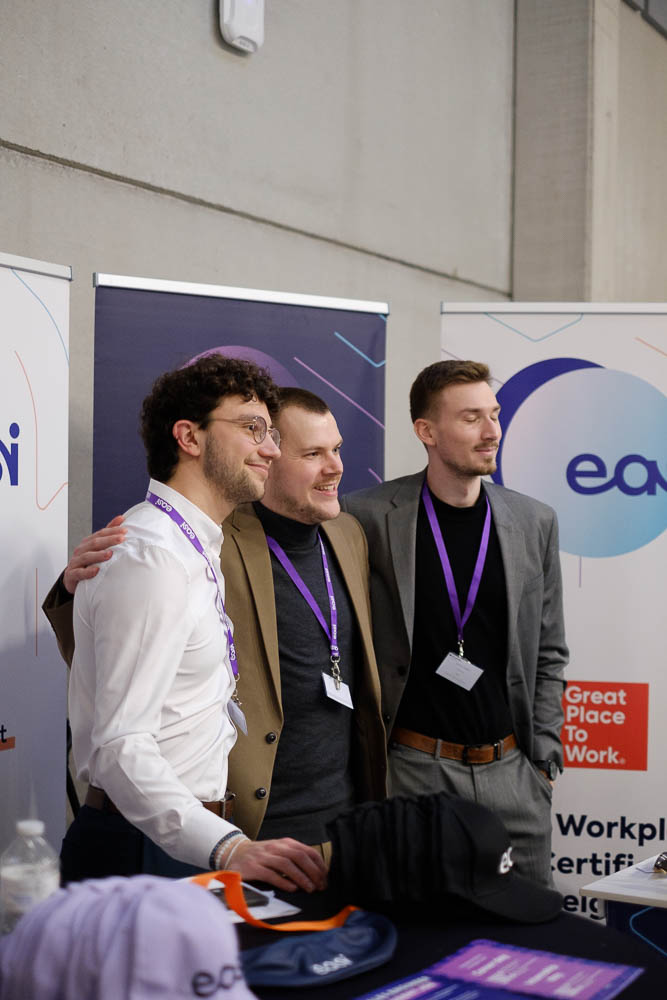 Job fair et Drink Alumni - ALIFUCaM - 2024 - Représentants d'Easi